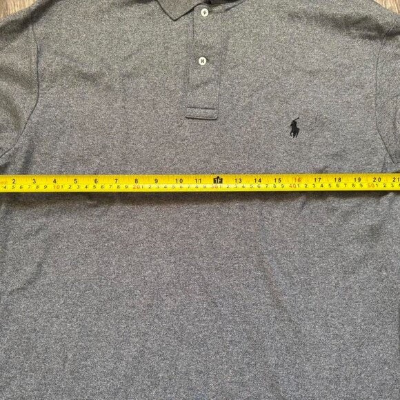 Polo Ralph Lauren Men's Black and Grey Polo-shirts - Picture 4 of 5